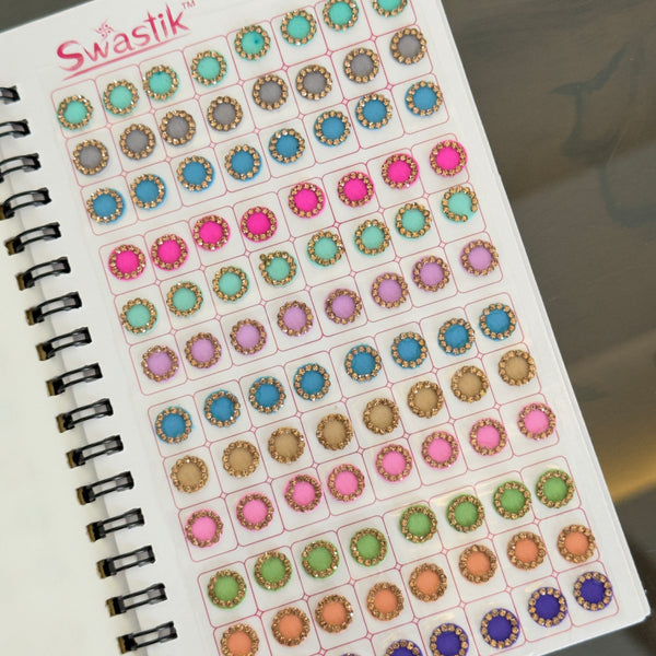 Pastel Full Border Bindi Book