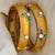 Baani Matte Gold Opening Bangles