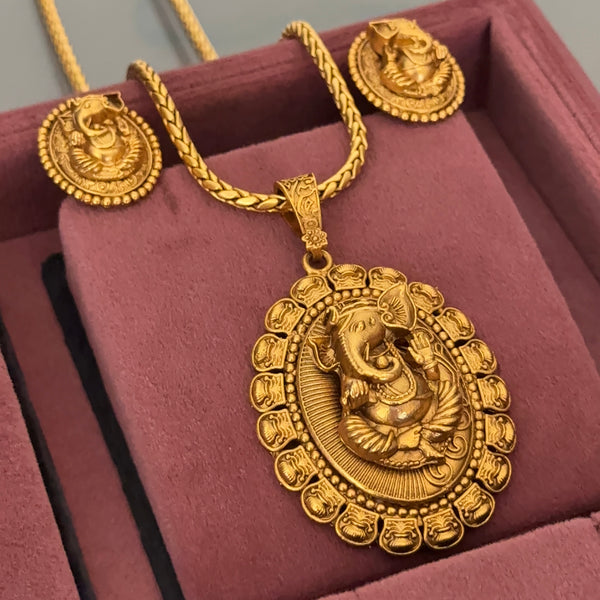 Ganesha Pendant Set