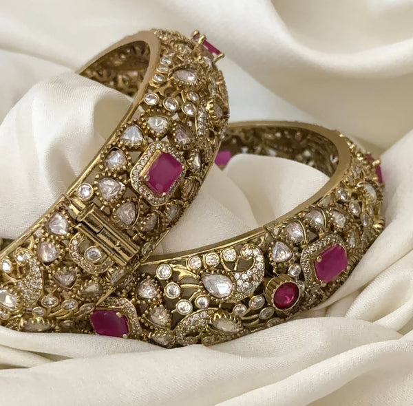 Monica Victorian Opening Bangles