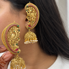 Aadhya Gold Plated Temple Earcuff