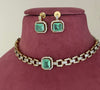 Doublet Baguette Choker Set