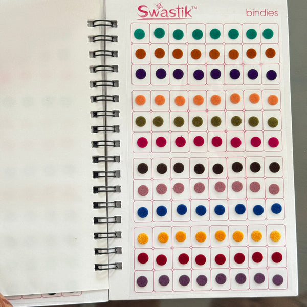 Plane MediumMulticolored Bindi Book