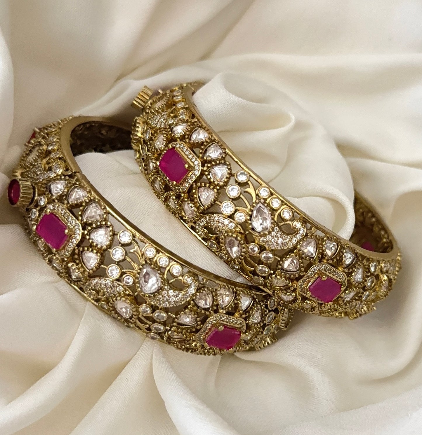 Monica Victorian Opening Bangles