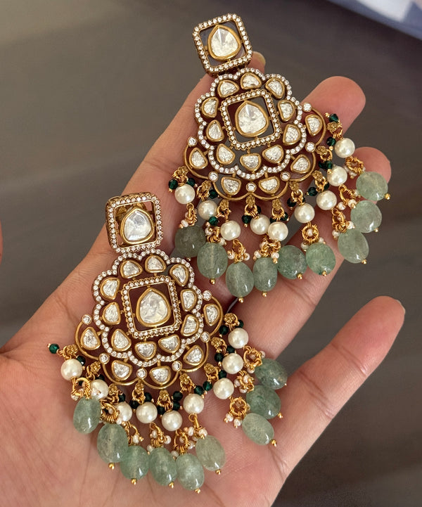 Ruhani Moissanite Earrings