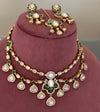 Tow Layer Dublat Necklace Set