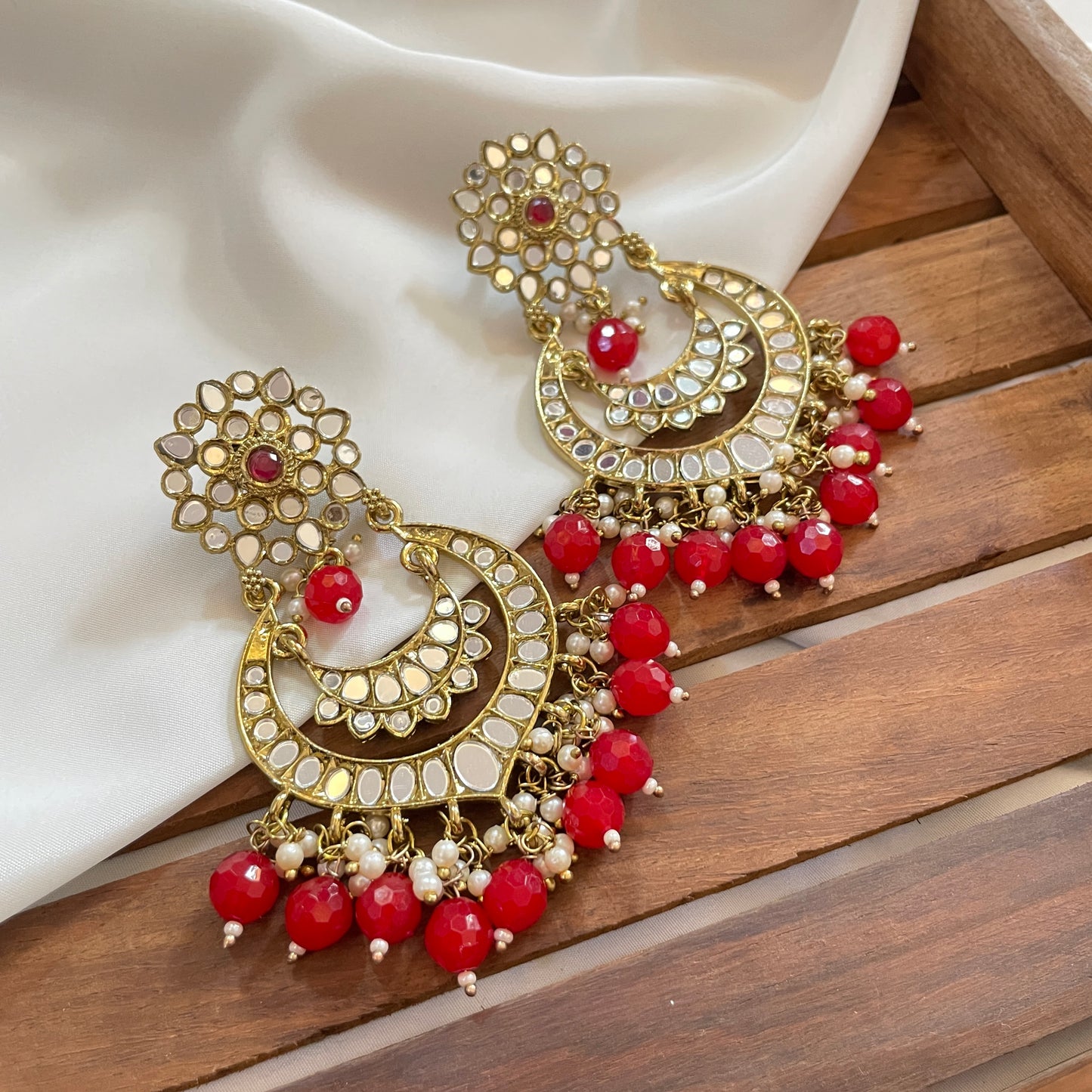 Mirror earrings