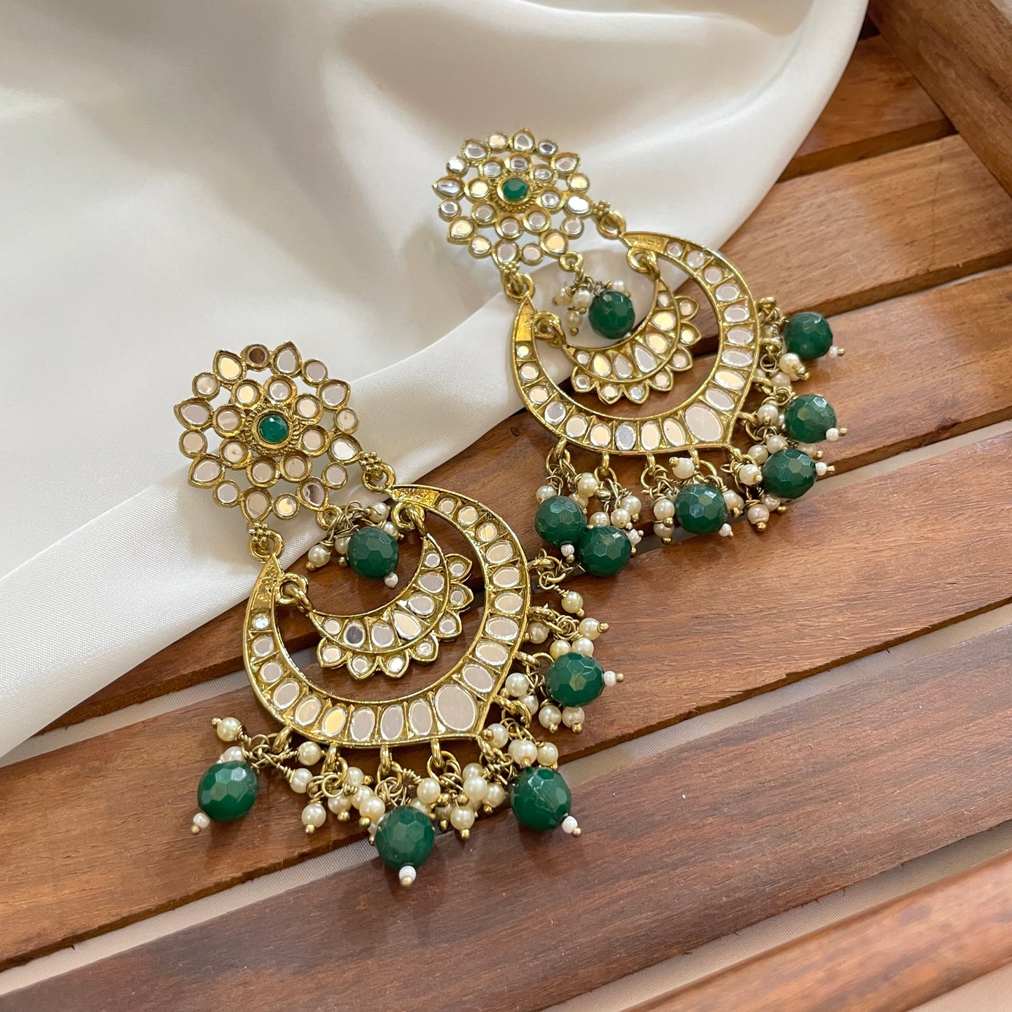 Mirror earrings