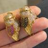 Owl Face Adjutstable Ring