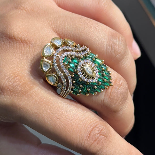 Levika Moissanite Ring