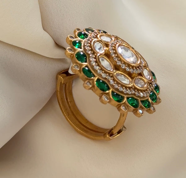 Sylia Polki Ajustable Ring