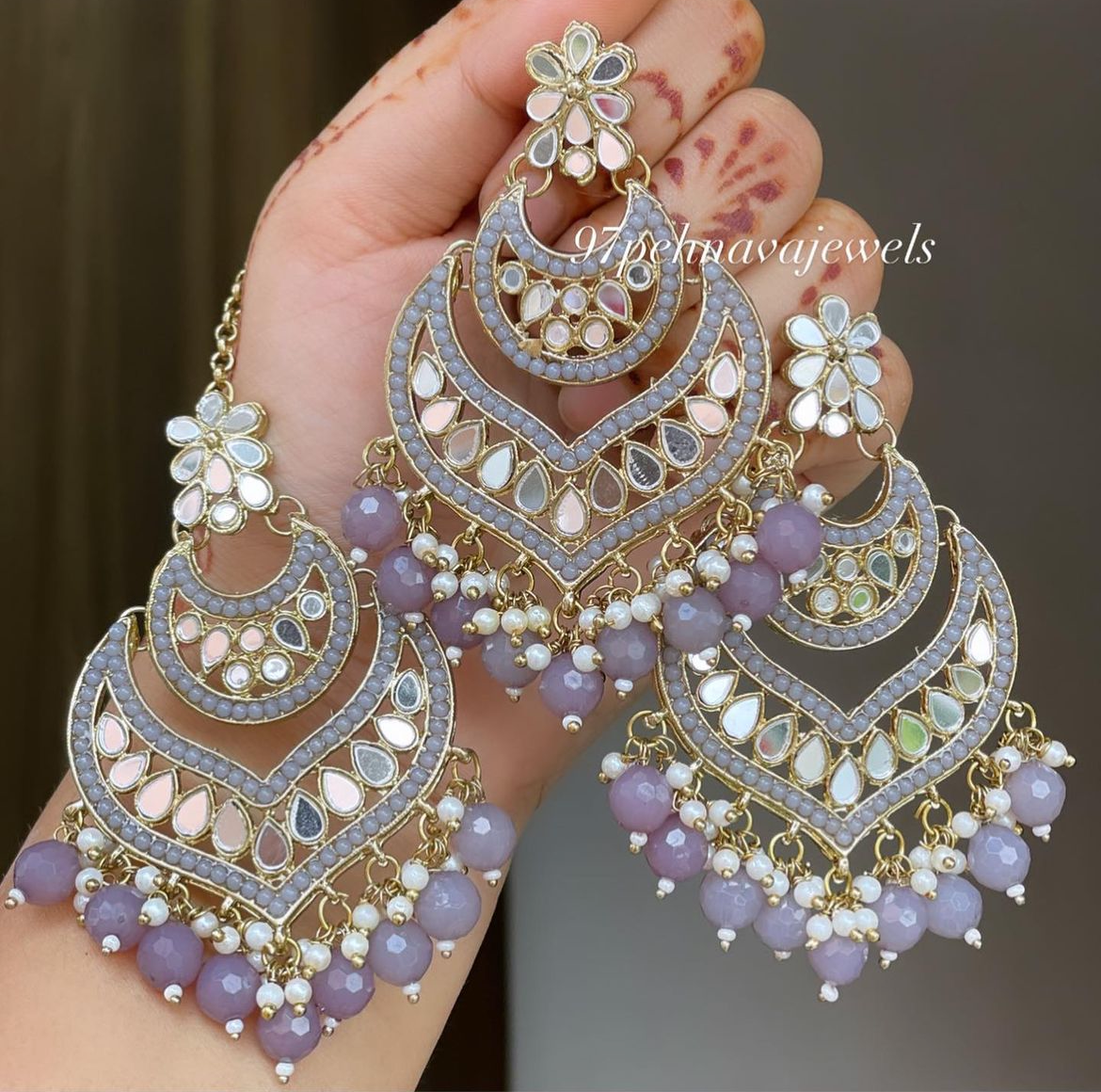 Paan Mirror Tikka Set