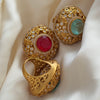 Gold Doublet Cocktail Ring