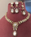 Roshika Uncut Polki Victorian Necklace