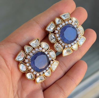 Moissanite Doublet Studs