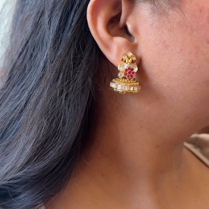 Matka Moissanite Studs