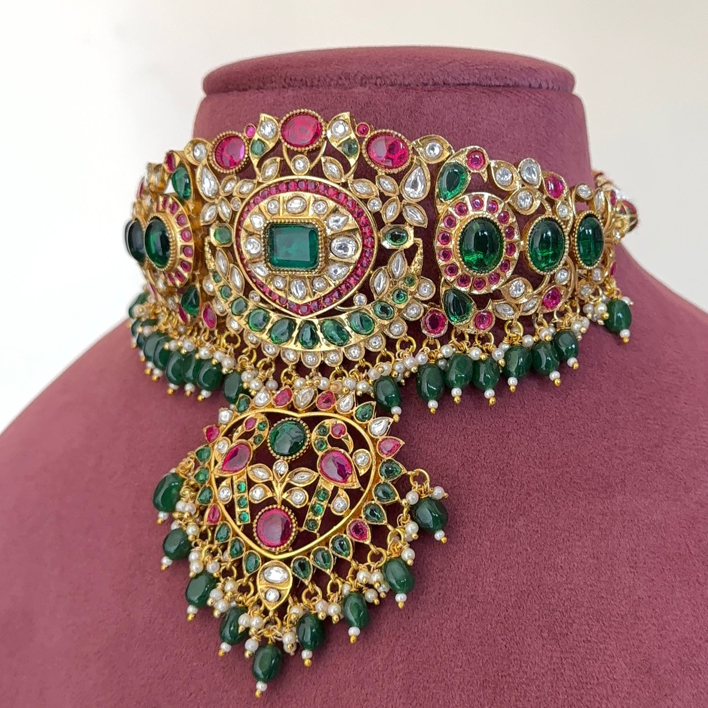 Keerat Statement Necklace Set