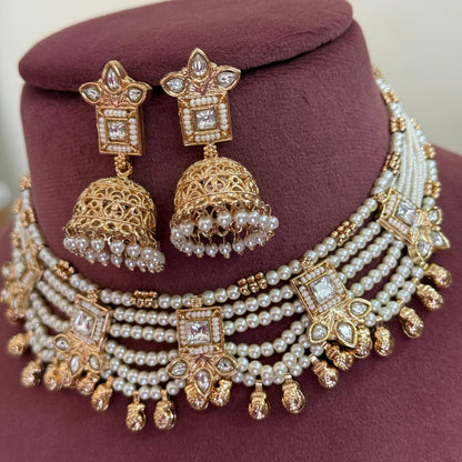Surbhi Pearl Necklace Set