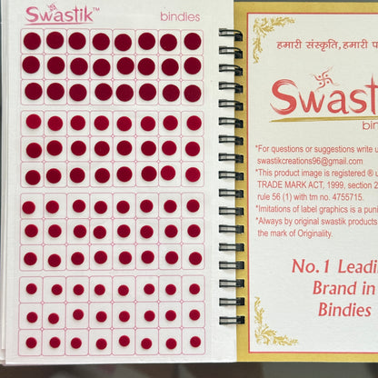 Plane Medium  Multicolored Bindi Book