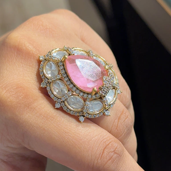 Vartika Moissanite Ring