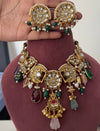Anishka Brass Handmade Fusion Necklace Set