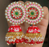 Meenakari Jhumkas