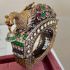 3D Peacock Statement Bracelet