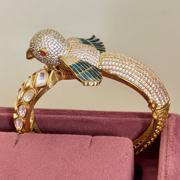 Bird Polki Bracelet