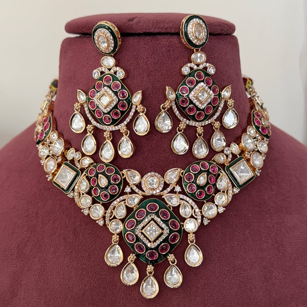Devika Polki Necklace Set