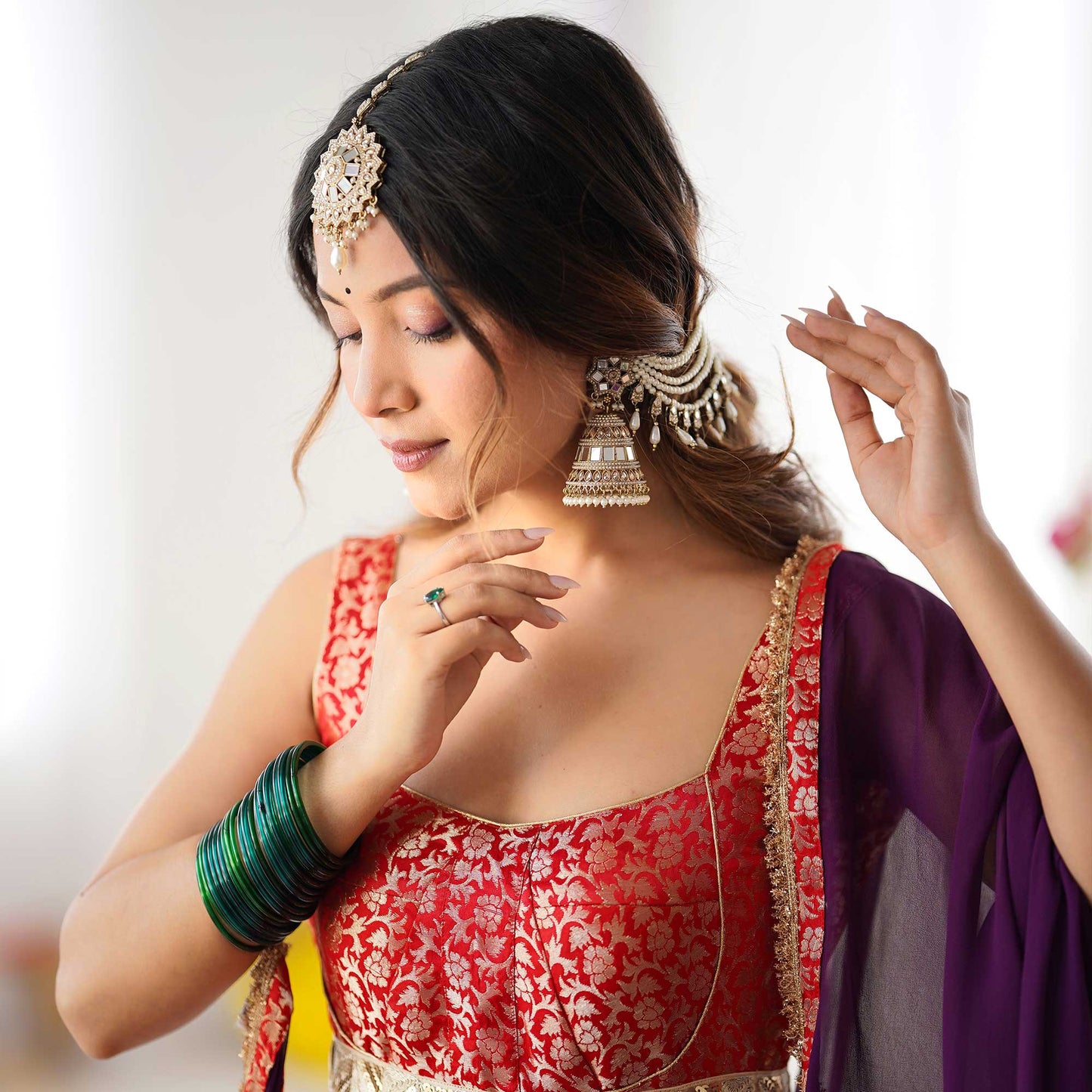 Kalki Padmavati Earrings Tikka