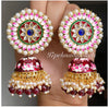 Meenakari Jhumkas