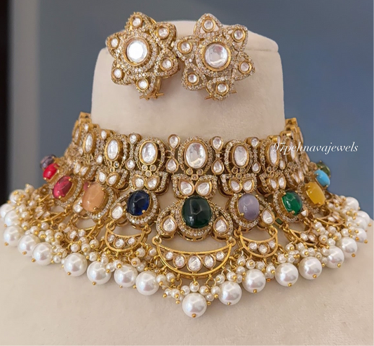 Karishma Premium Kundan Necklace Set