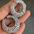 Kyar Crystal AD Hoop Earrings
