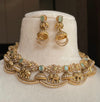 Madhvi Elephant Carved Necklace Set