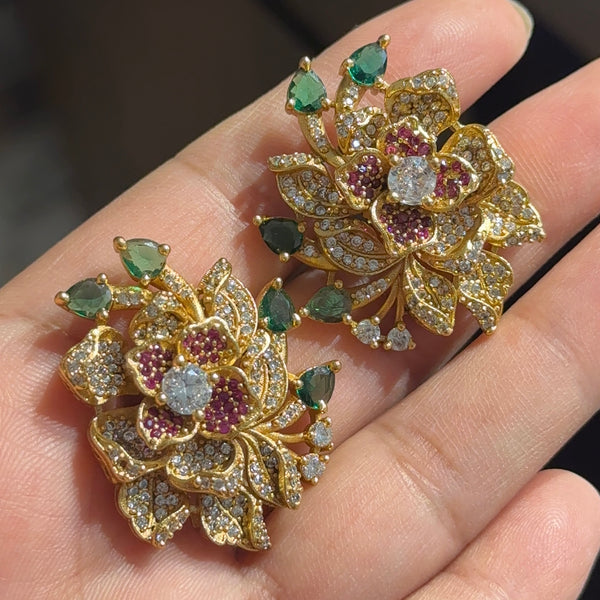 Flower Premium Studs