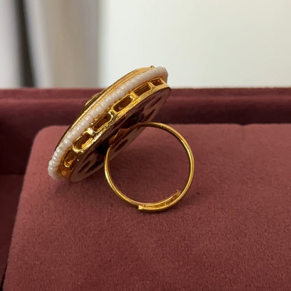 Ritu Polki Ring