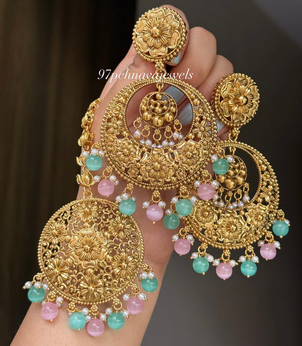 Inayat Gold Chandbali Tikka