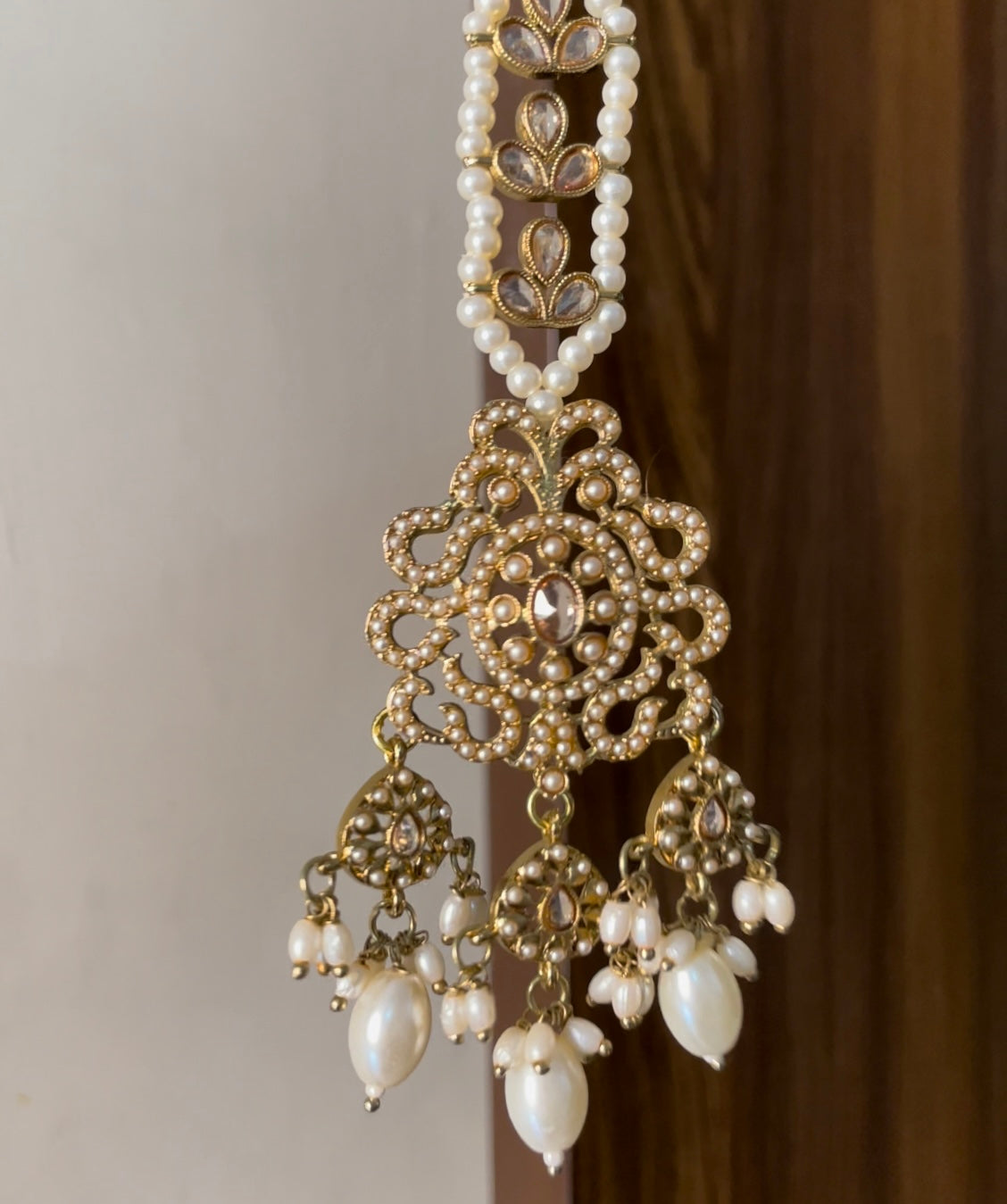 Nitya Padmavati Earrings Tikka