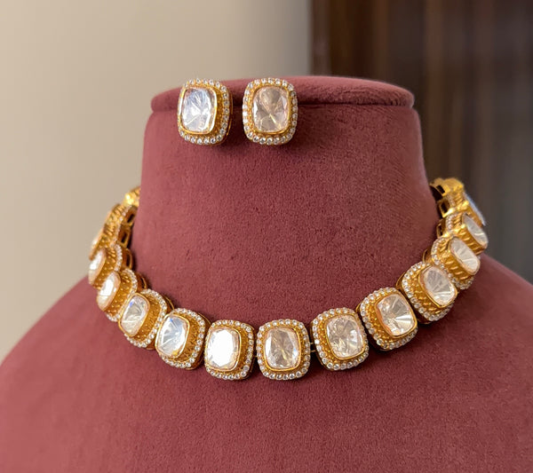Moissanite Premium Choker Set