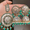 Bhaavi Mirror Earrings Tikka