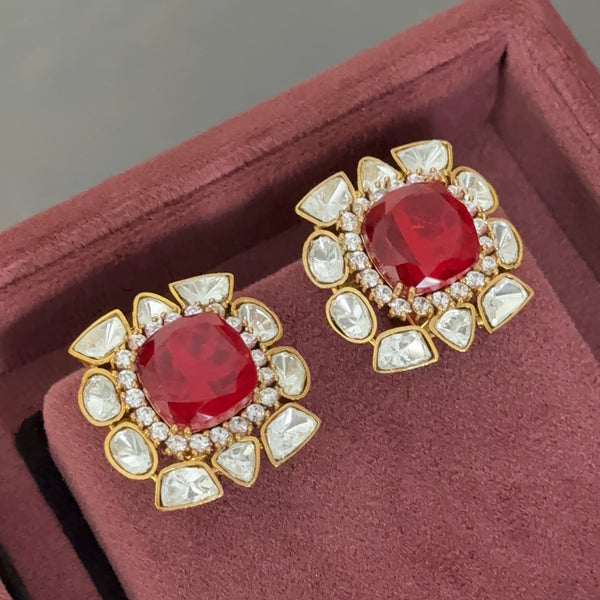 Siya Moissanite Doublet Studs