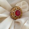Gold Doublet Cocktail Ring