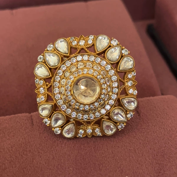 Statement Polki Ring
