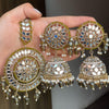 Bhaavi Mirror Earrings Tikka