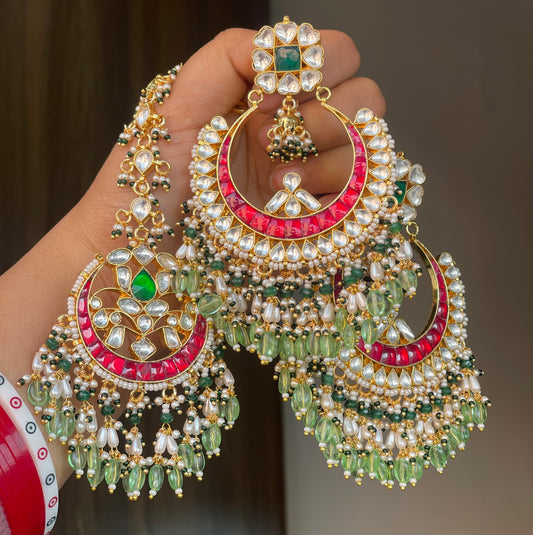 Heeramandi Earrings Tikka