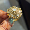 AC Kundan Ajustable Ring