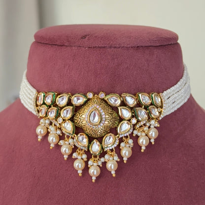 Megha AC Kundan Choker Set