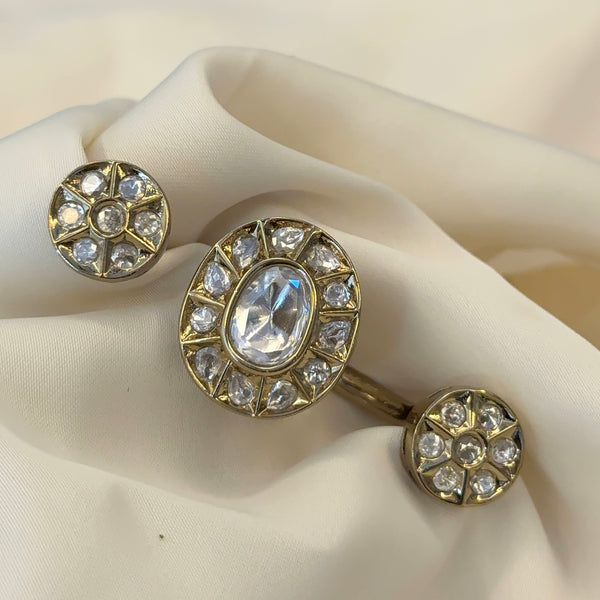Kiyana Polki Statement Ring