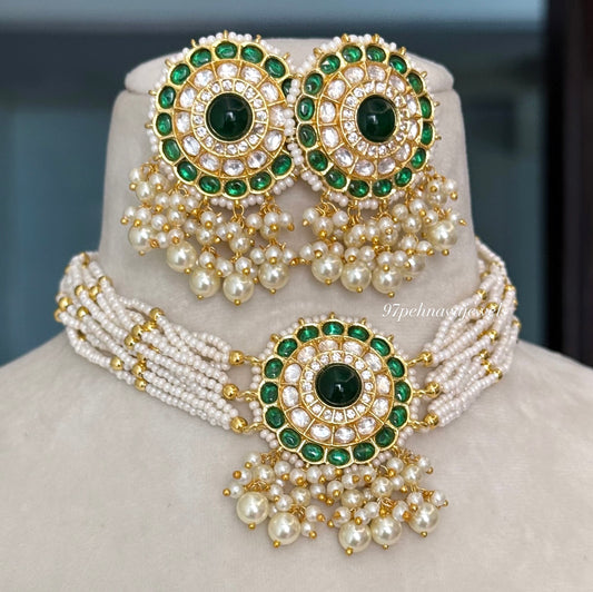 Mira Kundan Choker set