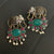 German Silver Hathi Earrings